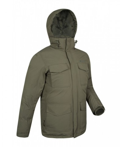 Concord Extreme Mens Down Long Jacket Khaki $40.70 Jackets