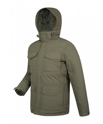 Concord Extreme Mens Down Long Jacket Khaki $40.70 Jackets