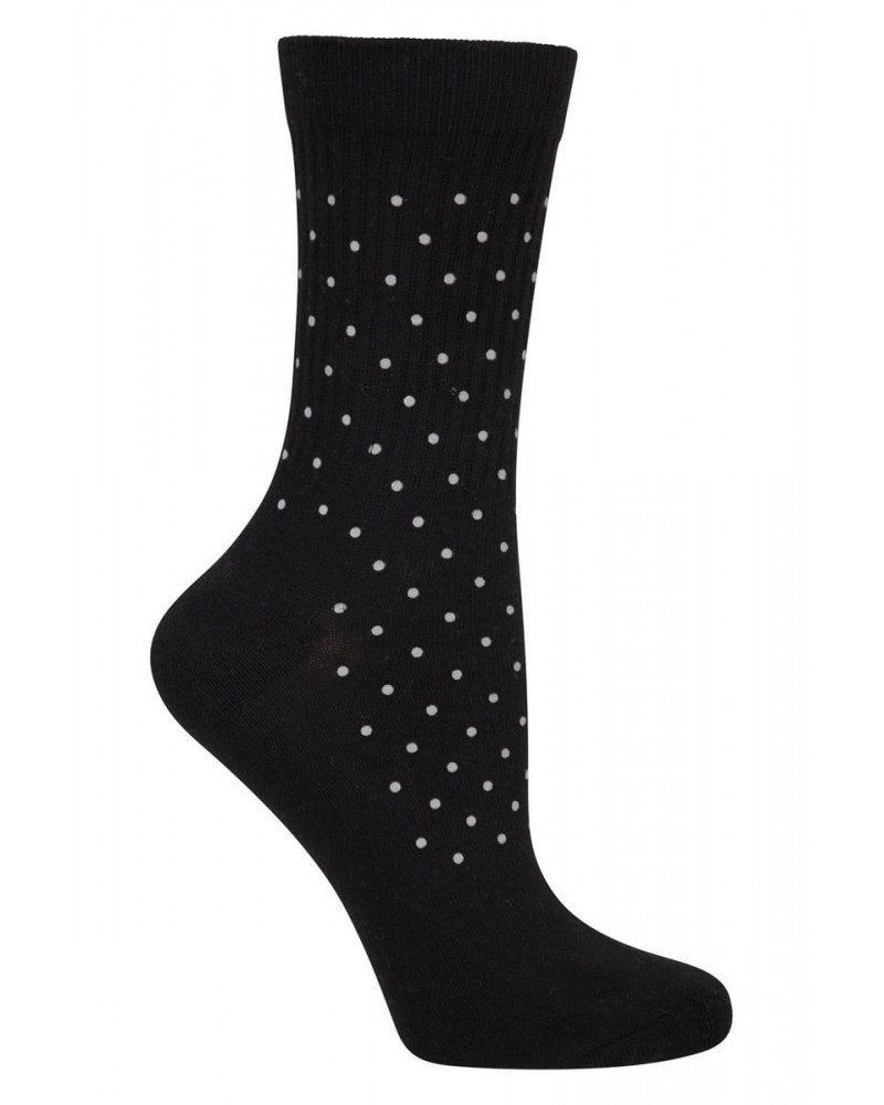 Shine Womens Reflective Socks Black $11.39 Accessories