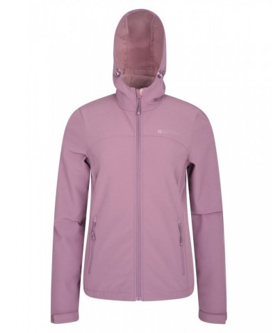 Exodus Womens Water Resistant Softshell Jacket Lilac $36.39 Jackets