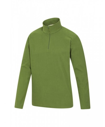 Camber II Mens Half-Zip Fleece Bright Green $13.50 Fleece