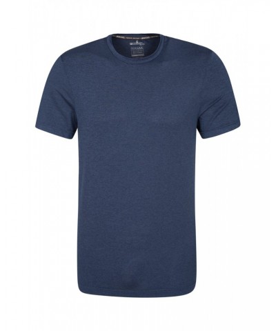 Lightweight IsoCool Mens T-Shirt Dark Blue $10.39 Tops