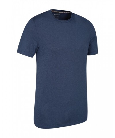 Lightweight IsoCool Mens T-Shirt Dark Blue $10.39 Tops