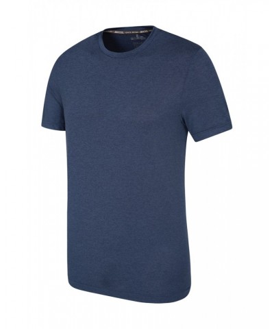 Lightweight IsoCool Mens T-Shirt Dark Blue $10.39 Tops