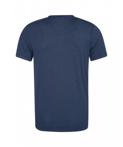 Lightweight IsoCool Mens T-Shirt Dark Blue $10.39 Tops