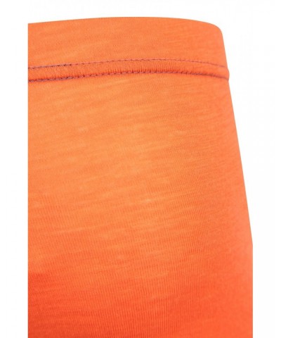 Merino Kids Base Layer Pants Orange $14.74 Base Layers