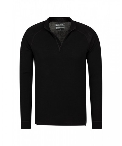 Merino Mens Base Layer Top Multipack Black $38.40 Thermals