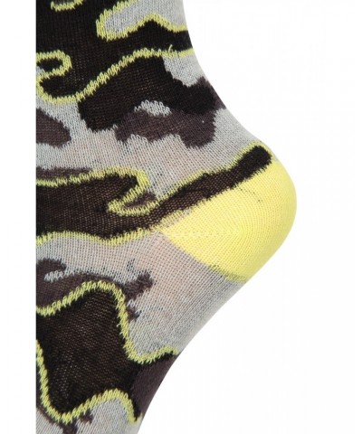 Kids Patterned Mid-Calf Socks 5-Pack Mixed $9.17 Accessories