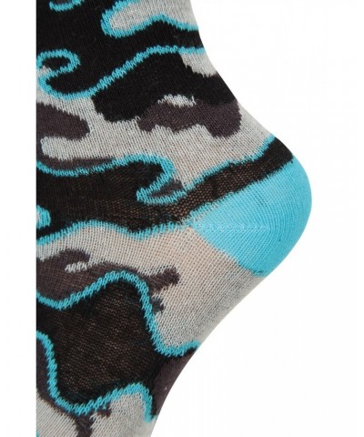 Kids Patterned Mid-Calf Socks 5-Pack Mixed $9.17 Accessories