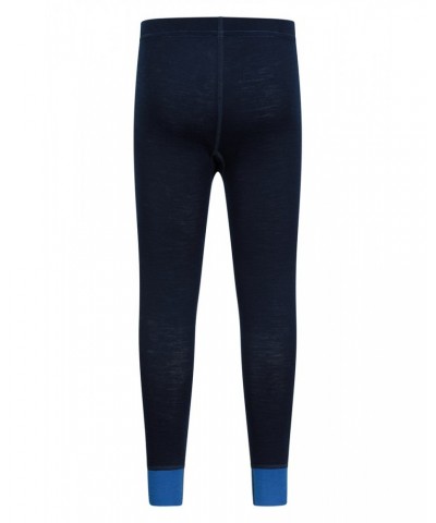 Merino Kids II Base Layer Pants Blue $19.46 Pants