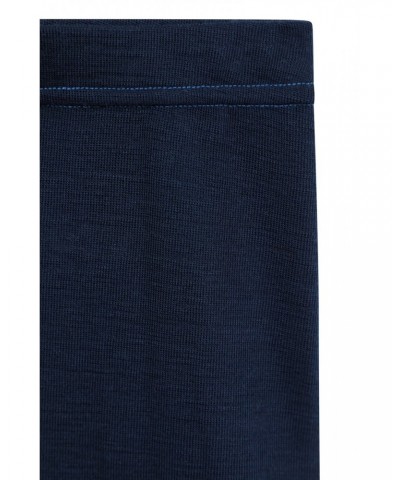 Merino Kids II Base Layer Pants Blue $19.46 Pants