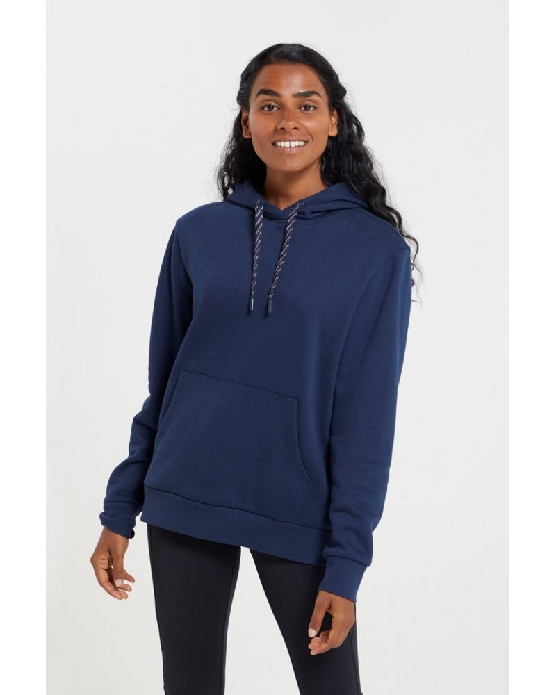 Retreat Womens Hoodie Navy $16.50 Tops