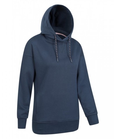 Retreat Womens Hoodie Navy $16.50 Tops