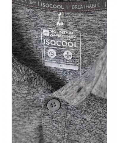 Deuce IsoCool Mens Polo Grey $14.19 Tops