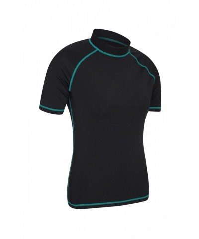 Womens UV Rash Guard Carbon $13.20 Swimwear