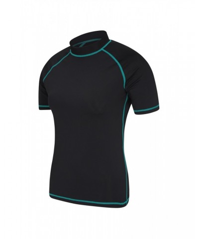 Womens UV Rash Guard Carbon $13.20 Swimwear