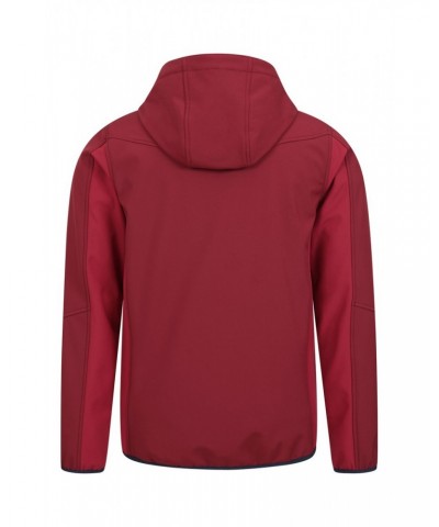 Regan Mens Softshell Jacket Dark Red $24.75 Jackets