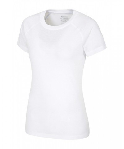 Talus Womens Thermal Tee White $14.99 Active