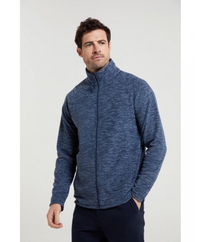 Snowdon II Mens Full-Zip Fleece Jacket Blue $17.02 Fleece