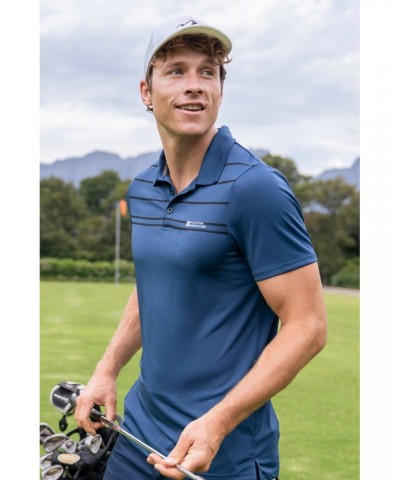 Away IsoCool Mens Polo Blue $15.38 Tops