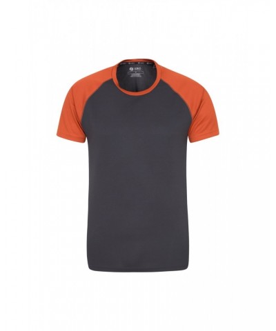 Endurance Isocool Mens Active T-Shirt Burnt Orange $13.24 Tops
