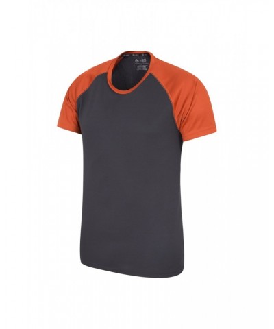 Endurance Isocool Mens Active T-Shirt Burnt Orange $13.24 Tops