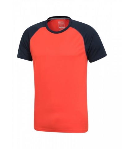 Endurance Isocool Mens Active T-Shirt Orange $14.24 Tops