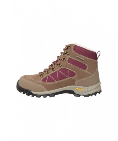 Storm Womens IsoGrip Waterproof Hiking Boots Brown $50.60 Footwear