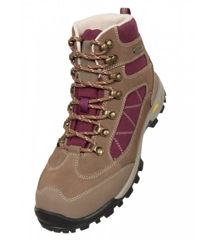 Storm Womens IsoGrip Waterproof Hiking Boots Brown $50.60 Footwear