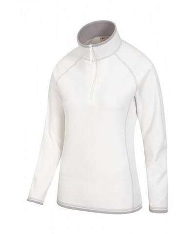 Montana Womens Half-Zip Fleece Beige $13.50 Fleece