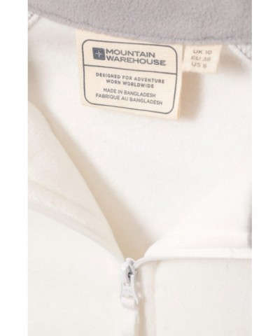 Montana Womens Half-Zip Fleece Beige $13.50 Fleece