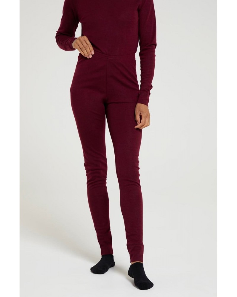 Talus Womens Thermal Pants Berry $14.99 Pants