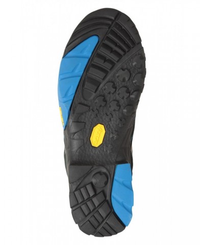 Edinburgh Vibram Youth Waterproof Hiking Boots Blue $32.00 Footwear