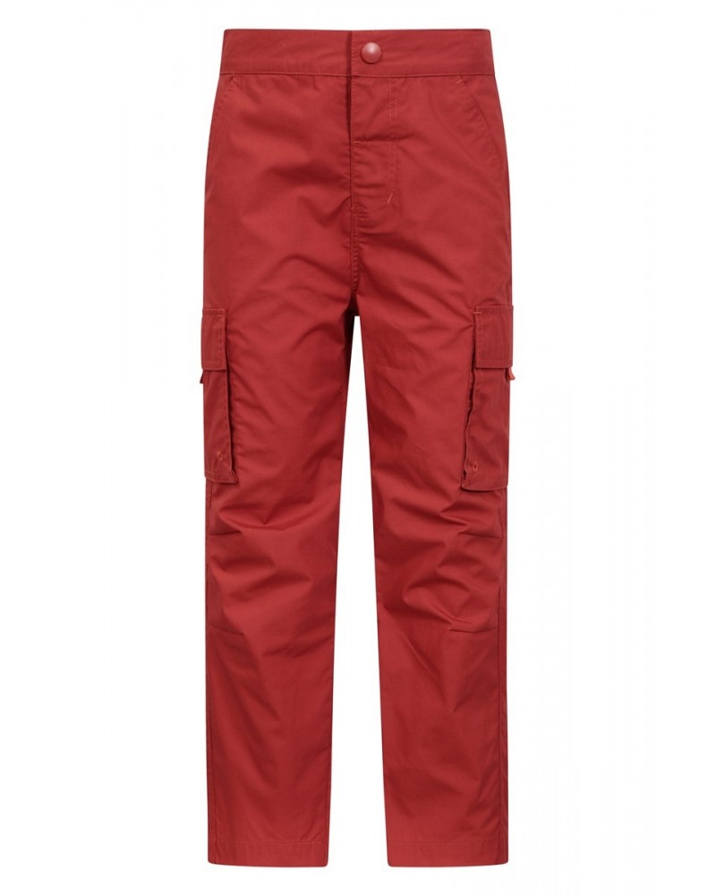 Active Kids Pants Dark Red $16.19 Pants