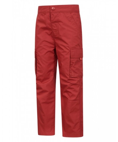 Active Kids Pants Dark Red $16.19 Pants