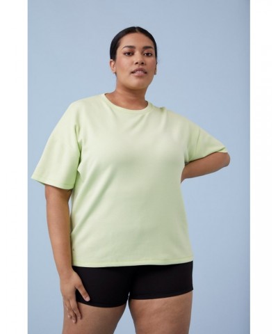Breeze Womens T-Shirt Lime $14.25 Loungewear