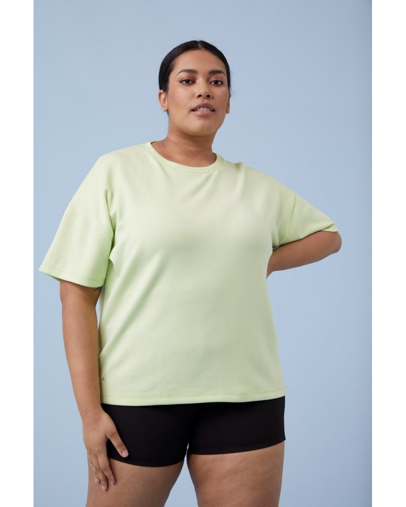 Breeze Womens T-Shirt Lime $14.25 Loungewear