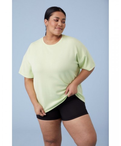 Breeze Womens T-Shirt Lime $14.25 Loungewear