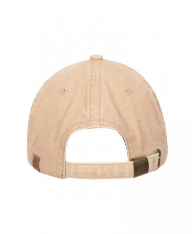 Washed Womens Baseball Cap Beige $10.79 Swimwear