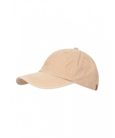 Washed Womens Baseball Cap Beige $10.79 Swimwear