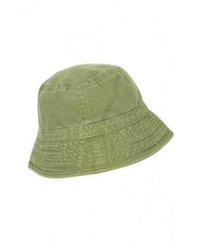 Washed Pocket Bucket Hat Khaki $11.39 Accessories