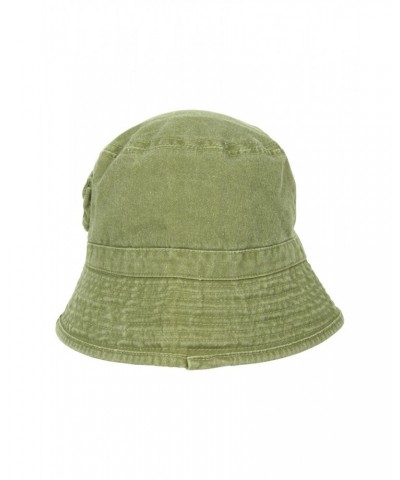 Washed Pocket Bucket Hat Khaki $11.39 Accessories