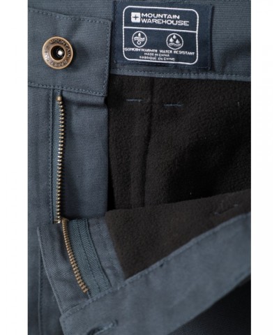 Gander Mens Fleece Lined Pants Navy $32.44 Pants