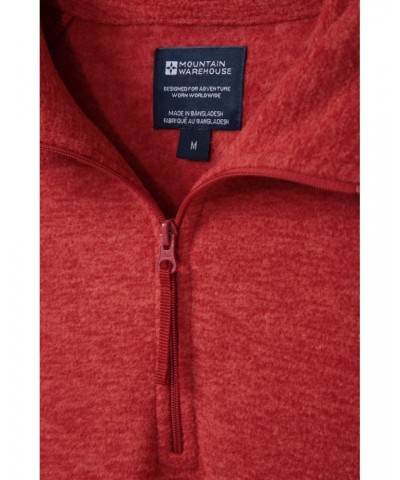 Snowdon II Mens Fleece Red $14.84 Fleece