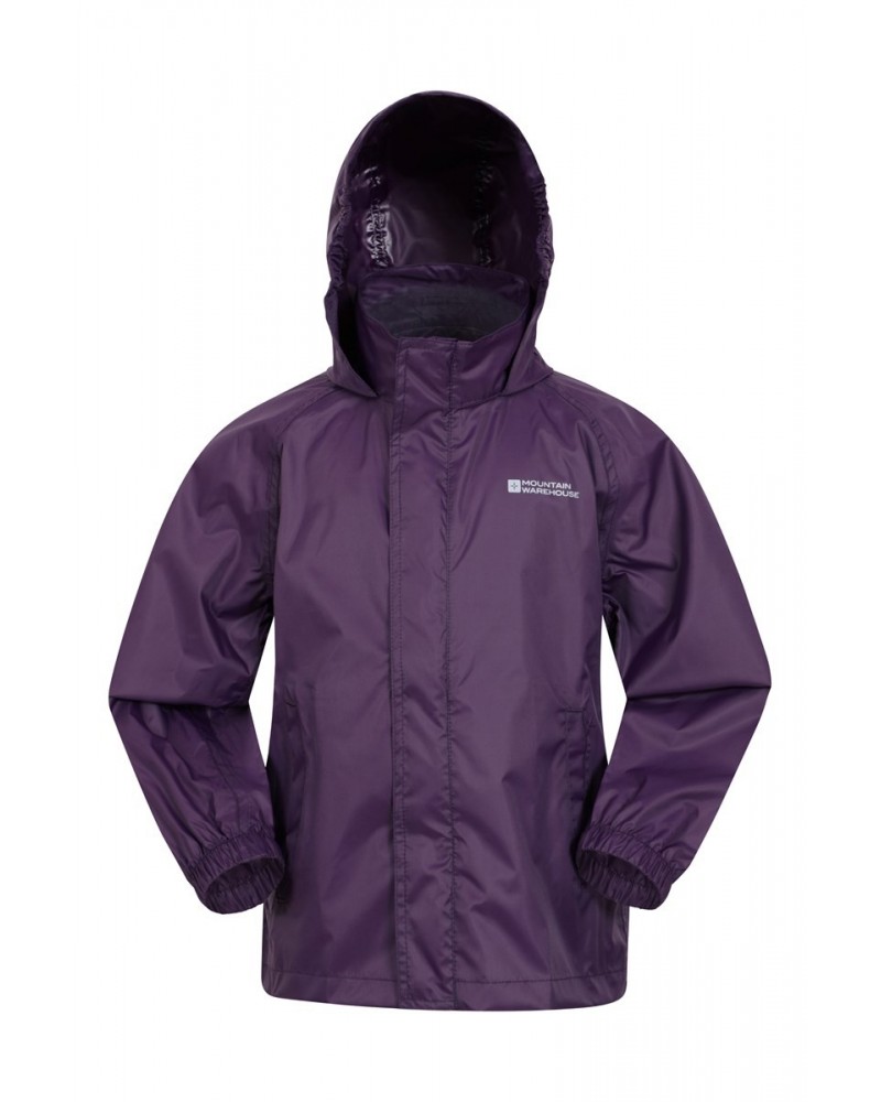 Pakka II Kids Waterproof Jacket Dark Purple $13.50 Jackets