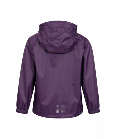 Pakka II Kids Waterproof Jacket Dark Purple $13.50 Jackets