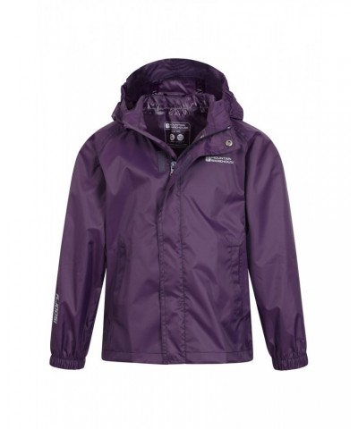 Pakka II Kids Waterproof Jacket Dark Purple $13.50 Jackets