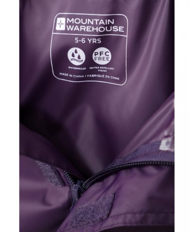 Pakka II Kids Waterproof Jacket Dark Purple $13.50 Jackets