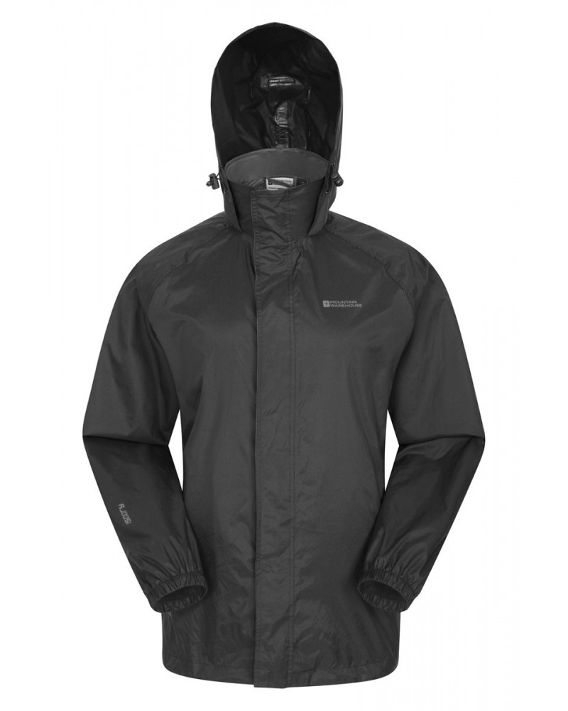 Pakka Mens Waterproof Jacket Black $17.84 Jackets