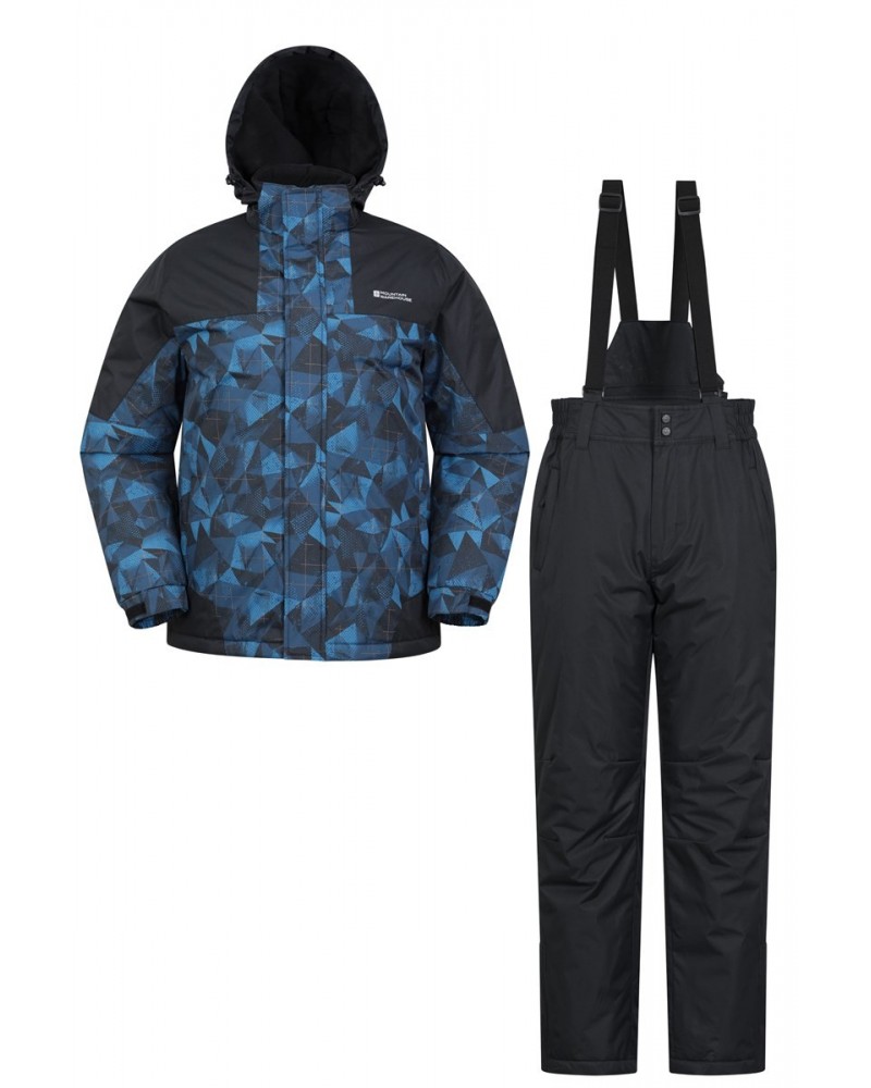 Mens Ski Jacket and Pant Set Blue $43.99 Jackets